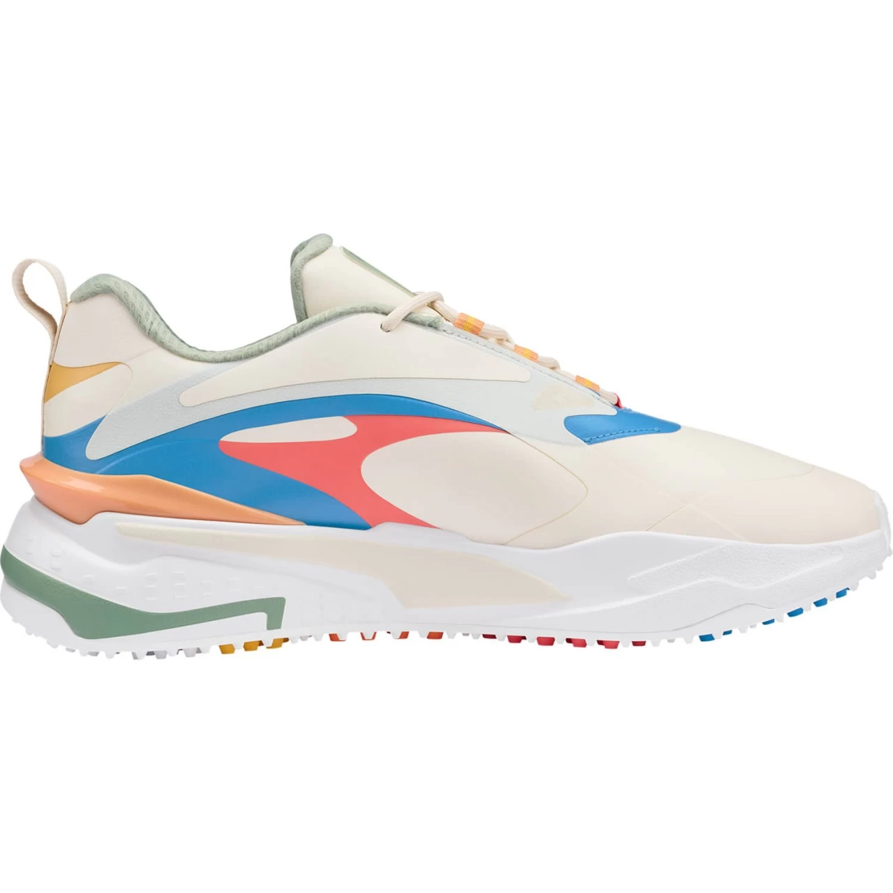 Puma Golfschuhe Duvin GS-FAST, Beige/hellblau 2 Puma Golfschuhe Duvin GS-FAST, Beige/hellblau – Bild 2