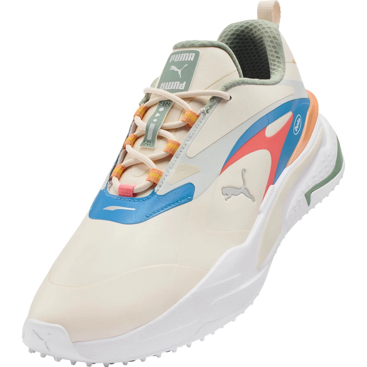 Puma Golfschuhe Duvin GS-FAST, Beige/hellblau 5 Puma Golfschuhe Duvin GS-FAST, Beige/hellblau – Bild 5