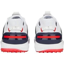 Puma Golfschuhe Ignite Elevate Disc, Weiß/navy/rot -Professioneller Golfshop puma golfschuhe ignite elevate disc weissnavyrot weiss 5039937 5sRQrcigQgzekr 1280x1280