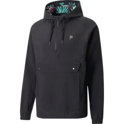 Puma Jacke PTC Paradise Anorak, Schwarz