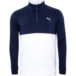 Puma Midlayer Gamer Colorblock, Navy/weiß