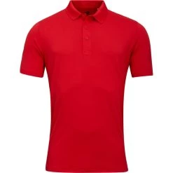 Puma Poloshirt Team Cloudspun, Kurzarm, Rot