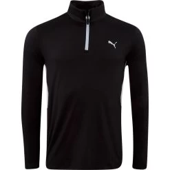 Puma Pullover Vista, 1/4-Zip, Schwarz
