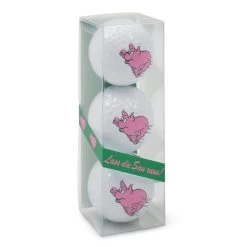 Sportiques Motivbälle Lass Die Sau Raus, 3er-Pack