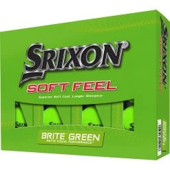 Srixon Golfball Soft Feel Brite - 12er Pack, Grün