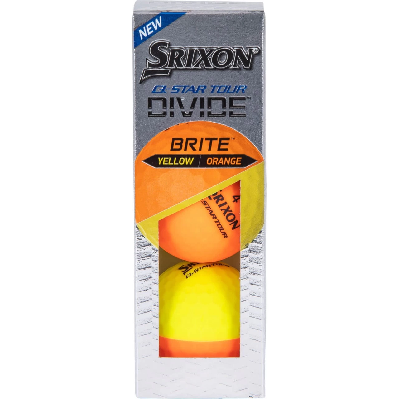 Srixon Q-Star Divide Golfbälle - 12er Pack, Gelb/orange 2 Srixon Q-Star Divide Golfbälle - 12er Pack, Gelb/orange – Bild 2