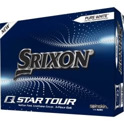 Srixon Q-Star Tour Golfbälle - 12er Pack, Weiß