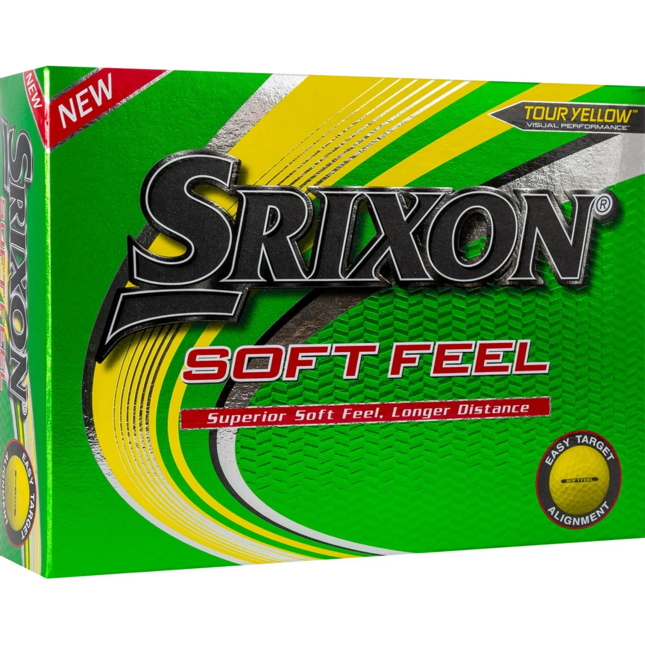 Srixon Soft Feel Herren Golfbälle 2021 - 12er Pack, Gelb 1 Srixon Soft Feel Herren Golfbälle 2021 - 12er Pack, Gelb