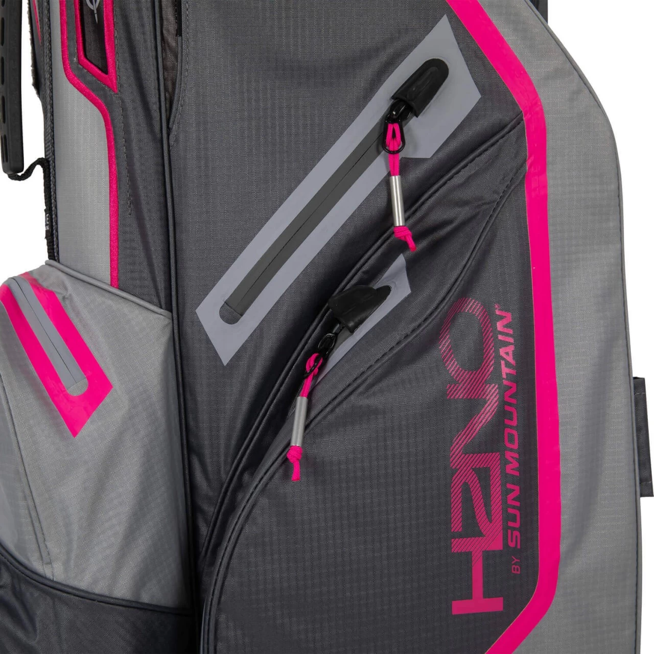 Sun Mountain Cartbag H2NO Light, Grau/pink 6 Sun Mountain Cartbag H2NO Light, Grau/pink – Bild 6