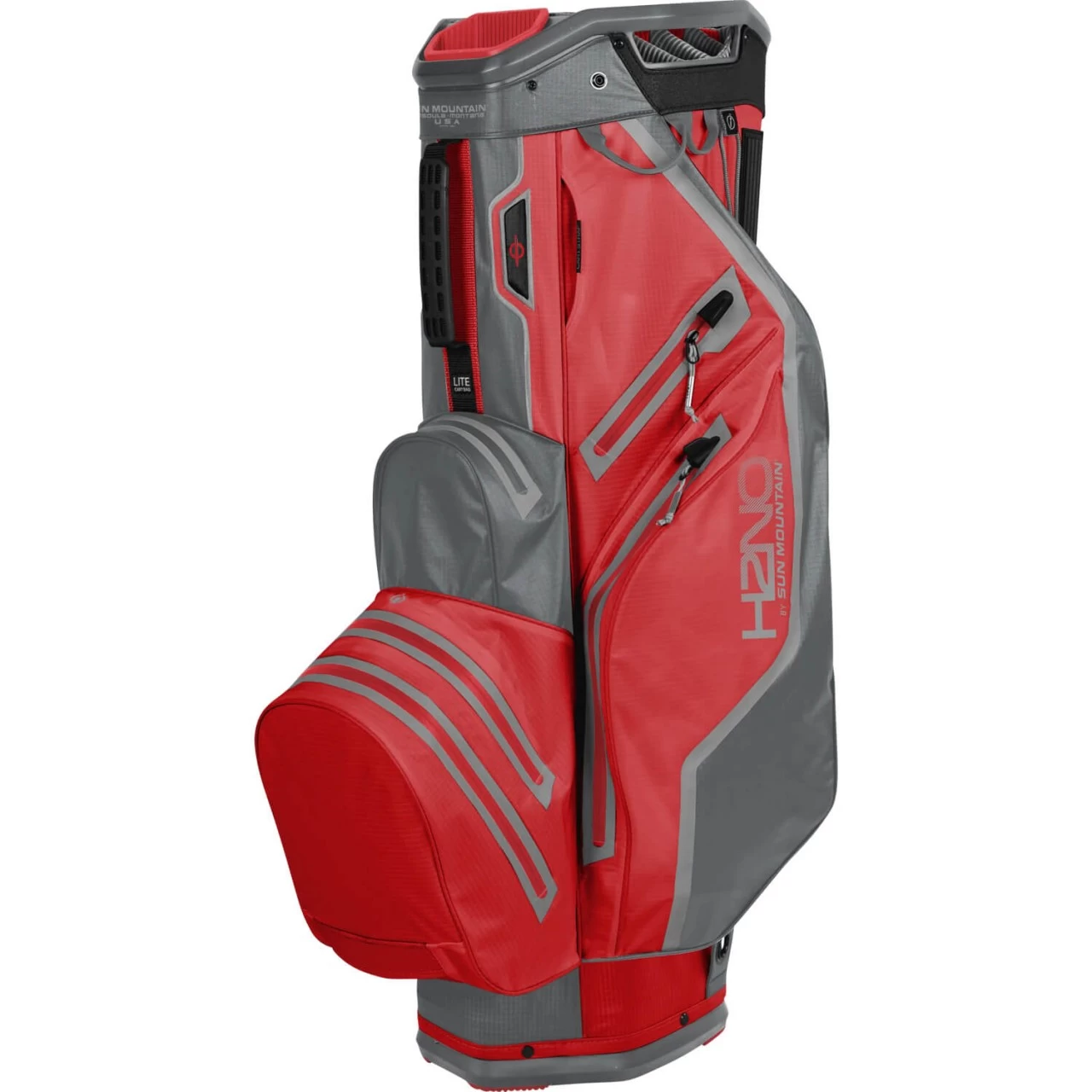 Sun Mountain Cartbag H2NO Light, Rot 1 Sun Mountain Cartbag H2NO Light, Rot