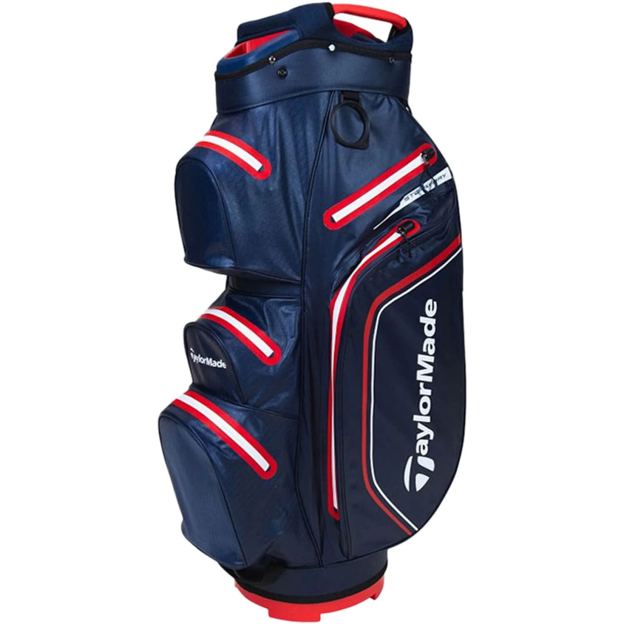 TaylorMade Cartbag Storm Dry Waterproof, Navy/rot 1 TaylorMade Cartbag Storm Dry Waterproof, Navy/rot