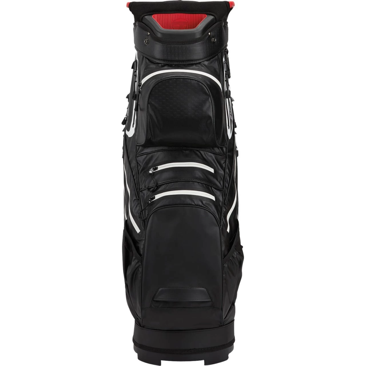 TaylorMade Cartbag Storm Dry Waterproof, Schwarz/weiß/rot 4 TaylorMade Cartbag Storm Dry Waterproof, Schwarz/weiß/rot – Bild 4