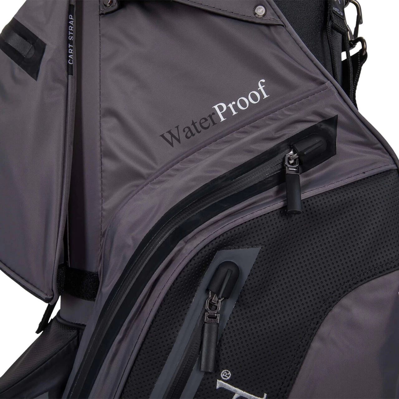TiCad Cartbag QO14 Premium Waterproof, Grau/schwarz 6 TiCad Cartbag QO14 Premium Waterproof, Grau/schwarz – Bild 6