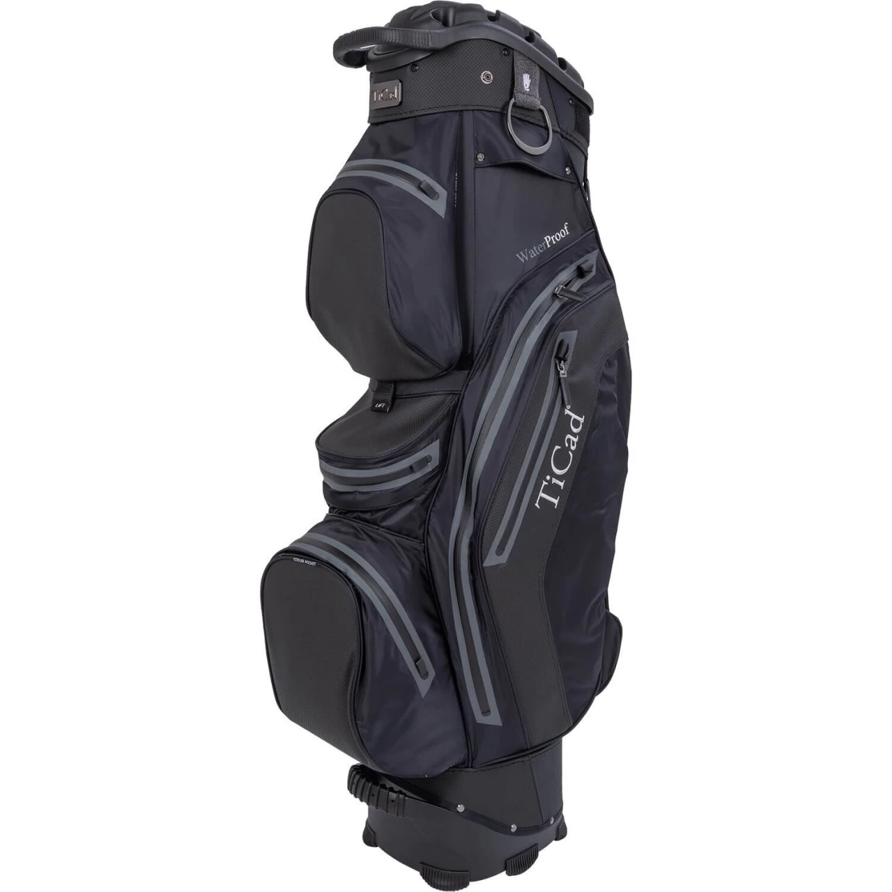 TiCad Cartbag QO14 Premium Waterproof, Schwarz 1 TiCad Cartbag QO14 Premium Waterproof, Schwarz