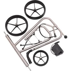 TiCad Elektrotrolley Tango Inkl. Parkbremse Und Tasche, Titangrau -Professioneller Golfshop ticad elektrotrolley tango inkl parkbremse und tasche titangrau grau 5054816 3tMBoeDbf51V3D 1280x1280