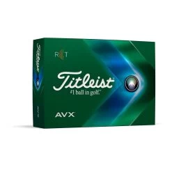 Professioneller Golfshop 13 Titleist AVX RCT 2023 Golfbälle - 12er Pack, Weiß