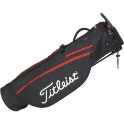 Titleist Carrybag Premium, Schwarz/rot