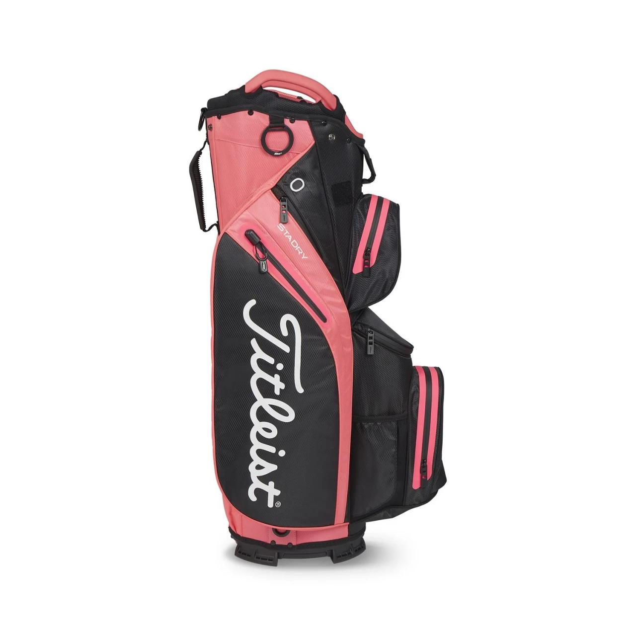 Titleist Cartbag Cart 14 StaDry™, Schwarz/rosa 2 Titleist Cartbag Cart 14 StaDry™, Schwarz/rosa – Bild 2
