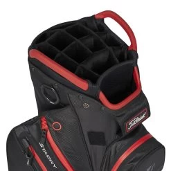 Titleist Cartbag Cart 14 StaDry™, Schwarz/rot -Professioneller Golfshop titleist cartbag cart 14 stadrytm schwarzrot schwarz 5054702 41hMpbVNRvjjvW 1280x1280