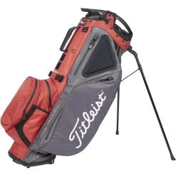 Titleist Standbag Hybrid 14 StaDry, Rot/grau