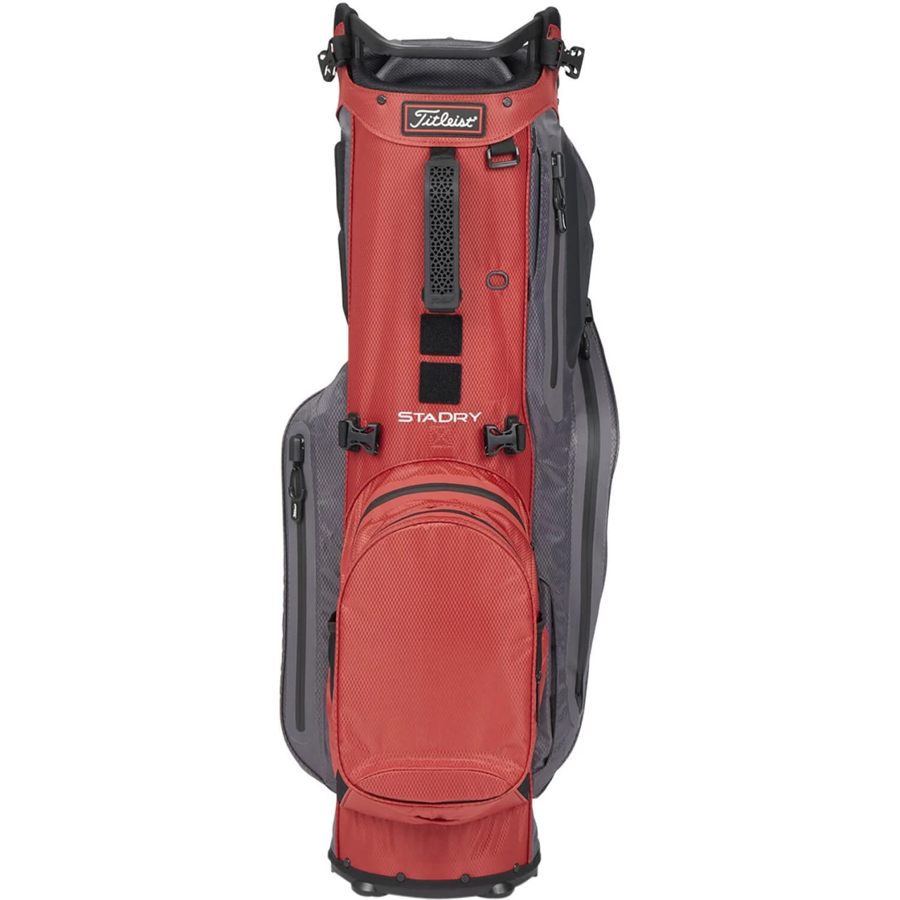 Titleist Standbag Hybrid 14 StaDry, Rot/grau 3 Titleist Standbag Hybrid 14 StaDry, Rot/grau – Bild 3
