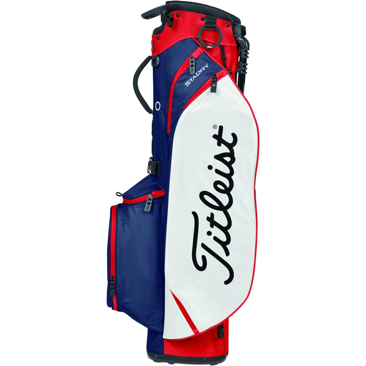 Titleist Standbag Players 4 StaDry™, Navy/weiß/rot 2 Titleist Standbag Players 4 StaDry™, Navy/weiß/rot – Bild 2