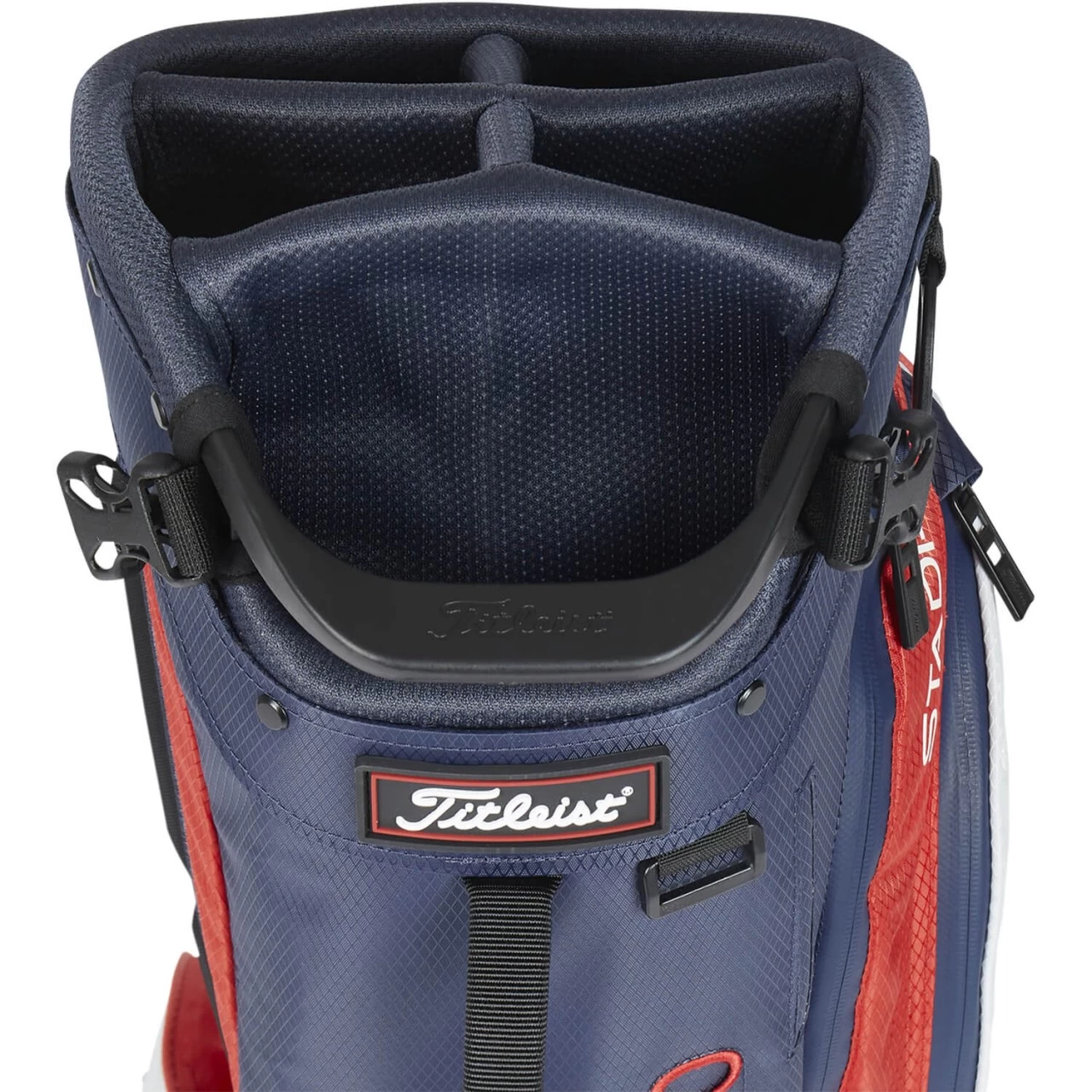 Titleist Standbag Players 5 StaDry, Navy/rot/weiß 4 Titleist Standbag Players 5 StaDry, Navy/rot/weiß – Bild 4