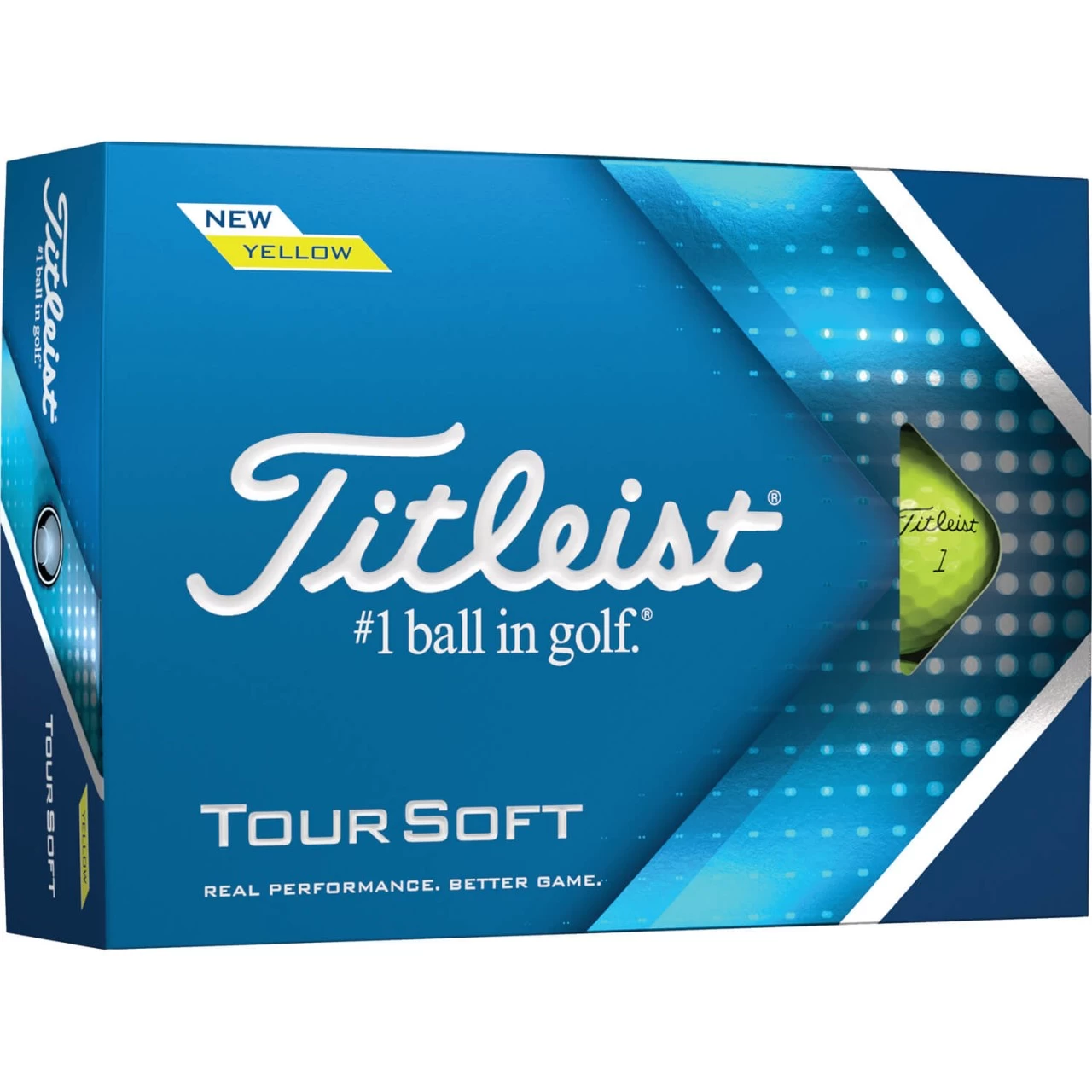 Titleist Tour Soft 2022 Golfbälle - 12er Pack, Gelb 1 Titleist Tour Soft 2022 Golfbälle - 12er Pack, Gelb