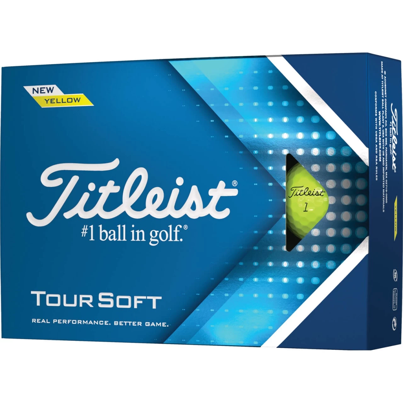 Titleist Tour Soft 2022 Golfbälle - 12er Pack, Gelb 2 Titleist Tour Soft 2022 Golfbälle - 12er Pack, Gelb – Bild 2