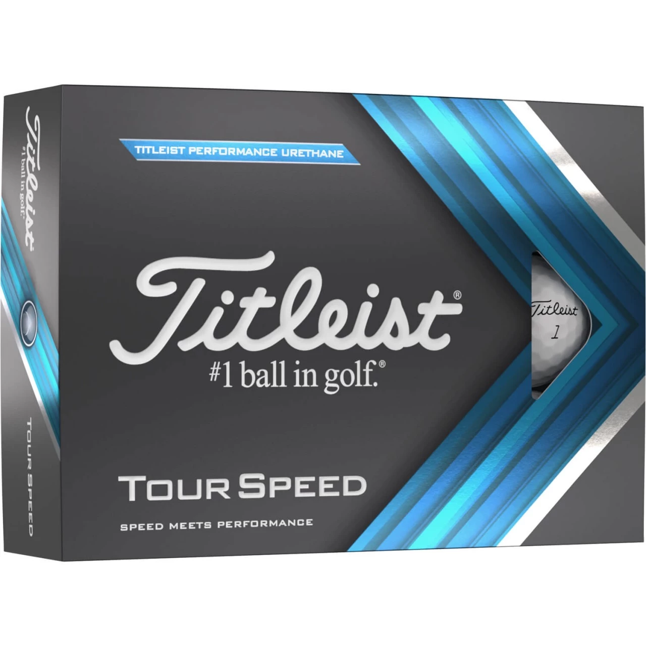 Titleist Tour Speed 2022 Golfbälle - 12er Pack, Weiß 1 Titleist Tour Speed 2022 Golfbälle - 12er Pack, Weiß