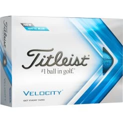 Titleist Velocity 2022 Golfbälle - 12er Pack, Blau