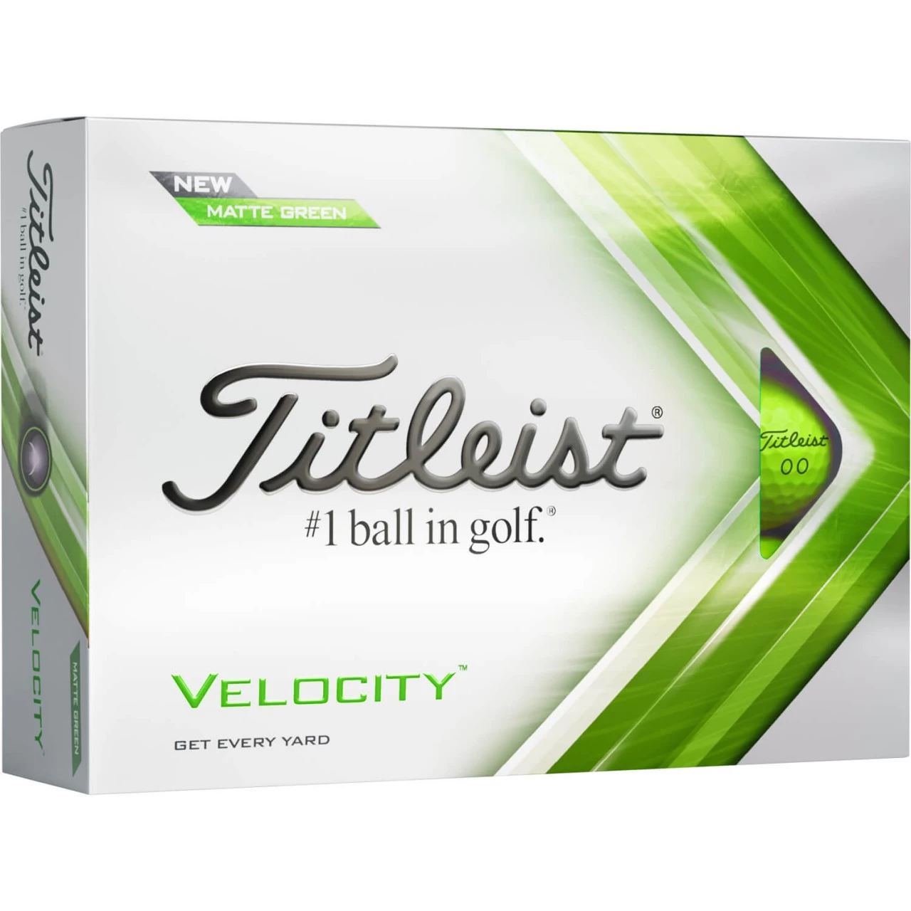 Titleist Velocity 2022 Golfbälle - 12er Pack, Grün 1 Titleist Velocity 2022 Golfbälle - 12er Pack, Grün