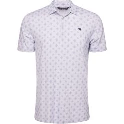 TRAVISMATHEW Polo Atole, Hellgrau/gemustert