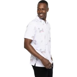 TRAVISMATHEW Polo Four Wheeling, Weiß/gemustert -Professioneller Golfshop travismathew polo four wheeling weissgemustert weiss 5062488 4R5whYYNdAzuFK 1280x1280