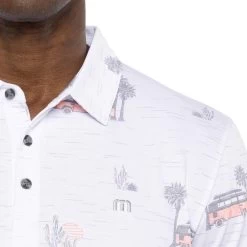 TRAVISMATHEW Polo Four Wheeling, Weiß/gemustert -Professioneller Golfshop travismathew polo four wheeling weissgemustert weiss 5062488 6a4tHY5Rhosa4p 1280x1280