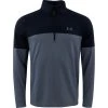 Under Armour Layer Storm Midlayer 1/2-Zip, Dunkelgrau/schwarz