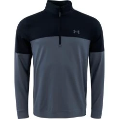 Under Armour Layer Storm Midlayer 1/2-Zip, Dunkelgrau/schwarz