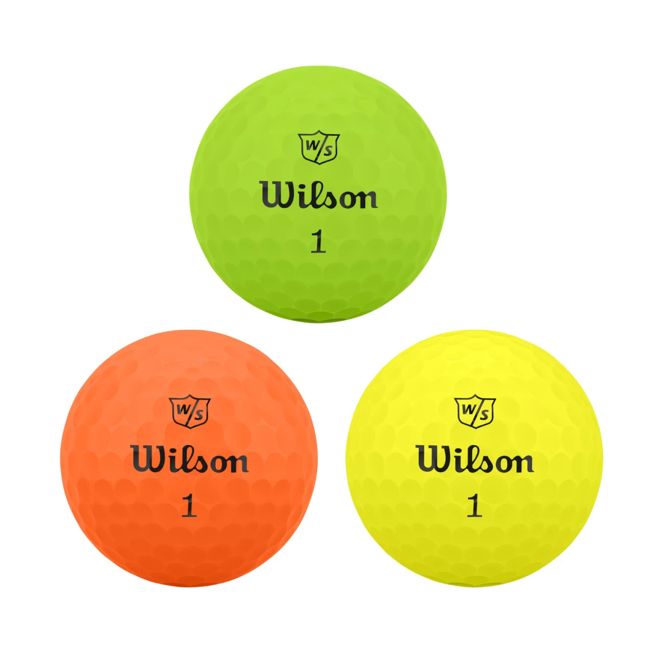 Wilson Staff Duo Optix Golfbälle - 12er Pack, Gelb 2 Wilson Staff Duo Optix Golfbälle - 12er Pack, Gelb – Bild 2