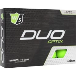 Wilson Staff Duo Optix Golfbälle - 12er Pack, Grün