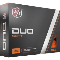 Wilson Staff Duo Optix Golfbälle - 12er Pack, Orange