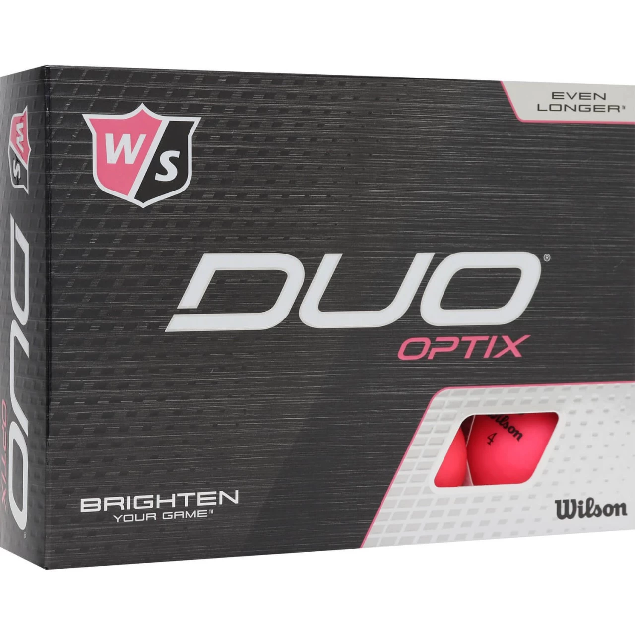 Wilson Staff Duo Optix Golfbälle - 12er Pack, Pink 1 Wilson Staff Duo Optix Golfbälle - 12er Pack, Pink