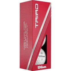 Wilson TRIAD Golfbälle 2022 - 12er Pack, Weiß -Professioneller Golfshop wilson triad golfbaelle 2022 12er pack weiss weiss 1117127 4DodxTZoVfZrxv 1280x1280